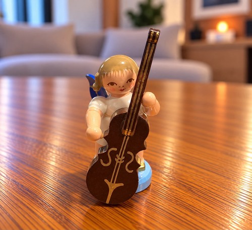 Uhlig engel mit kontrabass - engel, 6