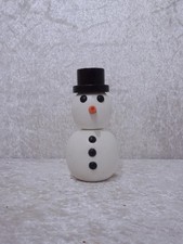 Holz Design Figur Schneemann -