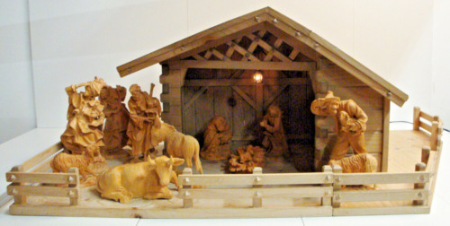 Hochw holz krippe - hochw.,
