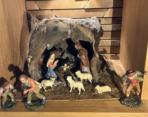 Antike weihnachtskrippe von - antike,