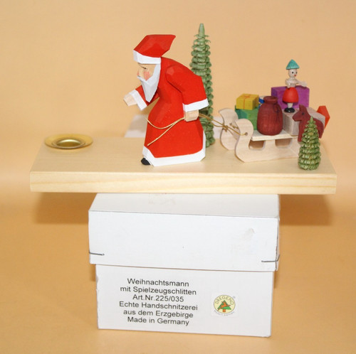 Miniatur weihnachtsmann mit - weihnachtsmann,