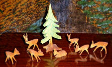 ALTE HOLZFIGUREN ERZGEBIRGE