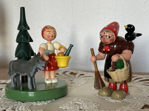 Erzgebirge figur rotkäppchen - erzgebirge,