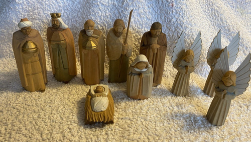 Edle holzkrippe figuren - holzkrippe,