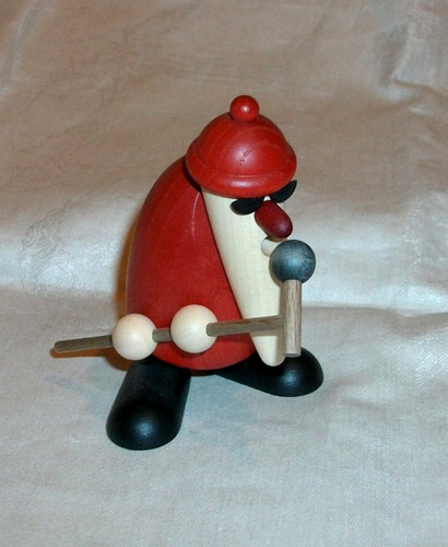 Weihnachtsmann mikrofon - weihnachtsmann, am