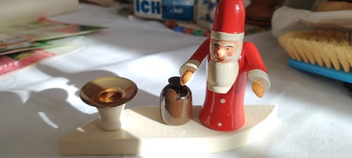 Kerzenhalter weihnachtsmann - kerzenhalter,