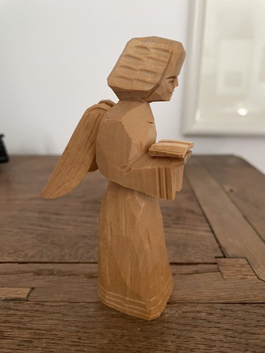 Engel figur geschnitzt ddr - engel,