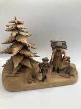 Erzgebirge alte Schnitzerei