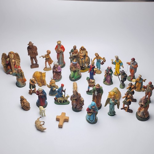 Krippenfiguren konvolut - krippenfiguren, 32