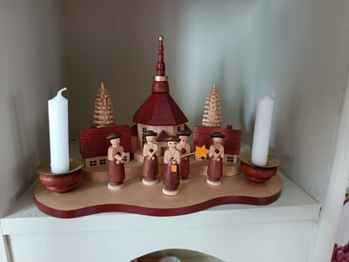 Kurrende sternsinger holzfigur - kurrende,