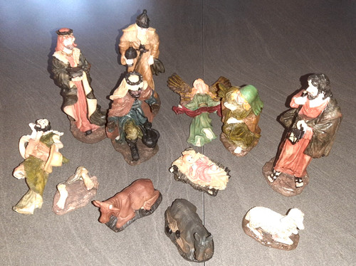Klassisches weihnachtskrippen - klassisches,