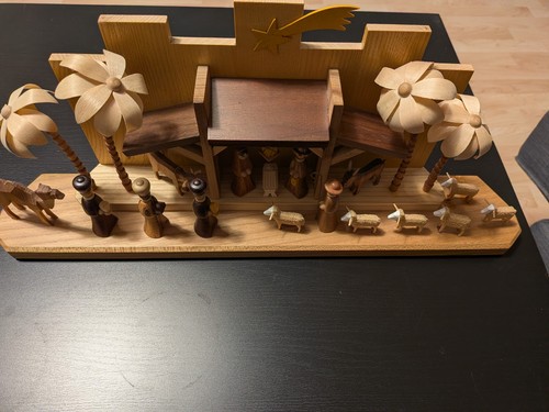 Krippe weihnachten seiffen - krippe,