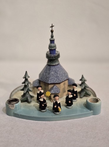 Kerzenhalter seiffener kirche - seiffener,