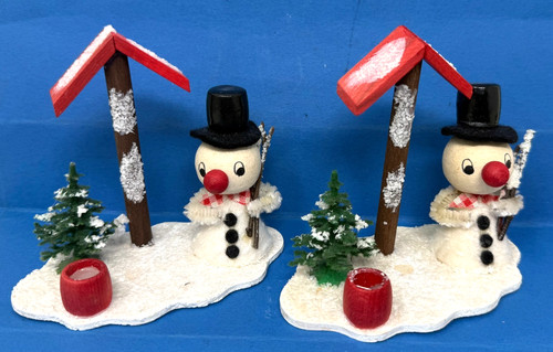 Schneemann veb kunstblume - schneemann,